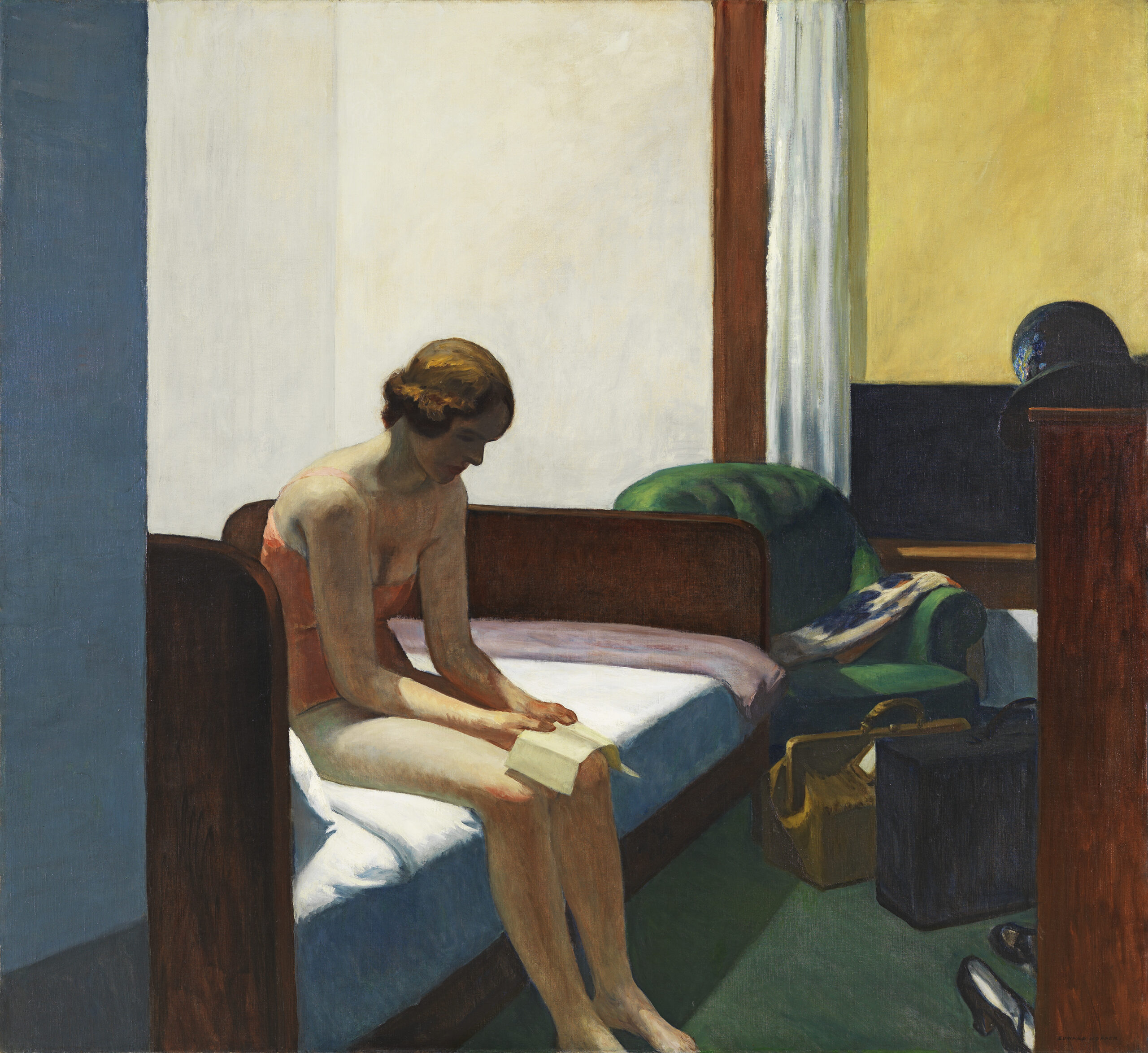 HOPPER, Edward_Habitación de hotel, 1931_594 (1977.110)